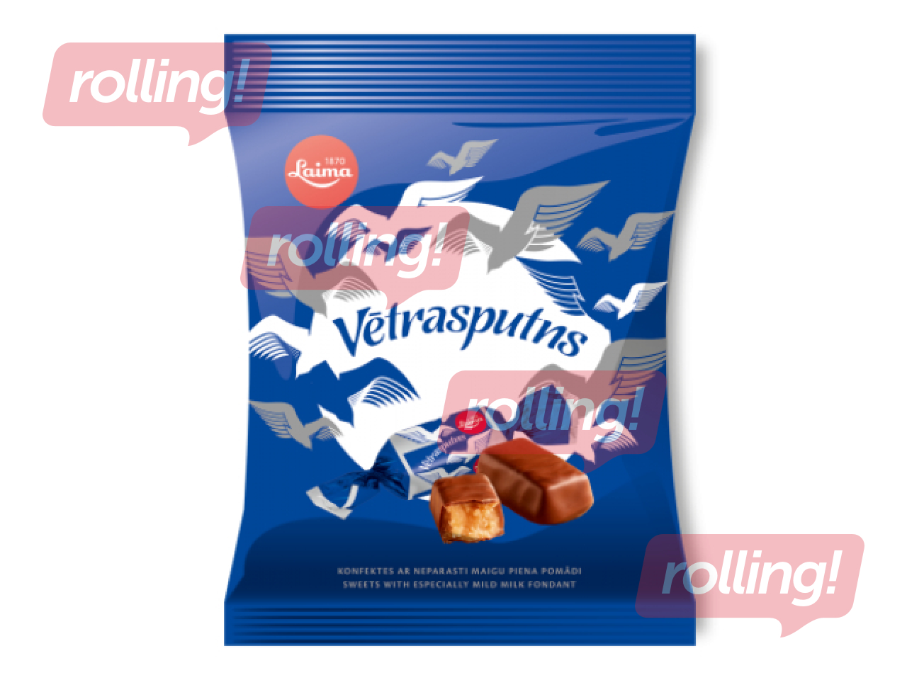 Chocolate sweets Vētrasputns, Laima, 160g
