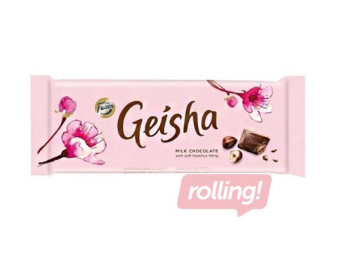 Šokolāde Geisha, piena, 100g