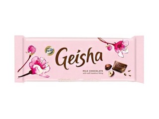Šokolāde Geisha, piena, 100g