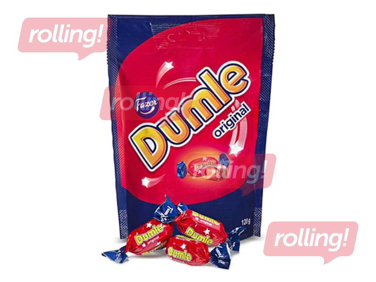 Chocolate sweets Dumle original, 120 g