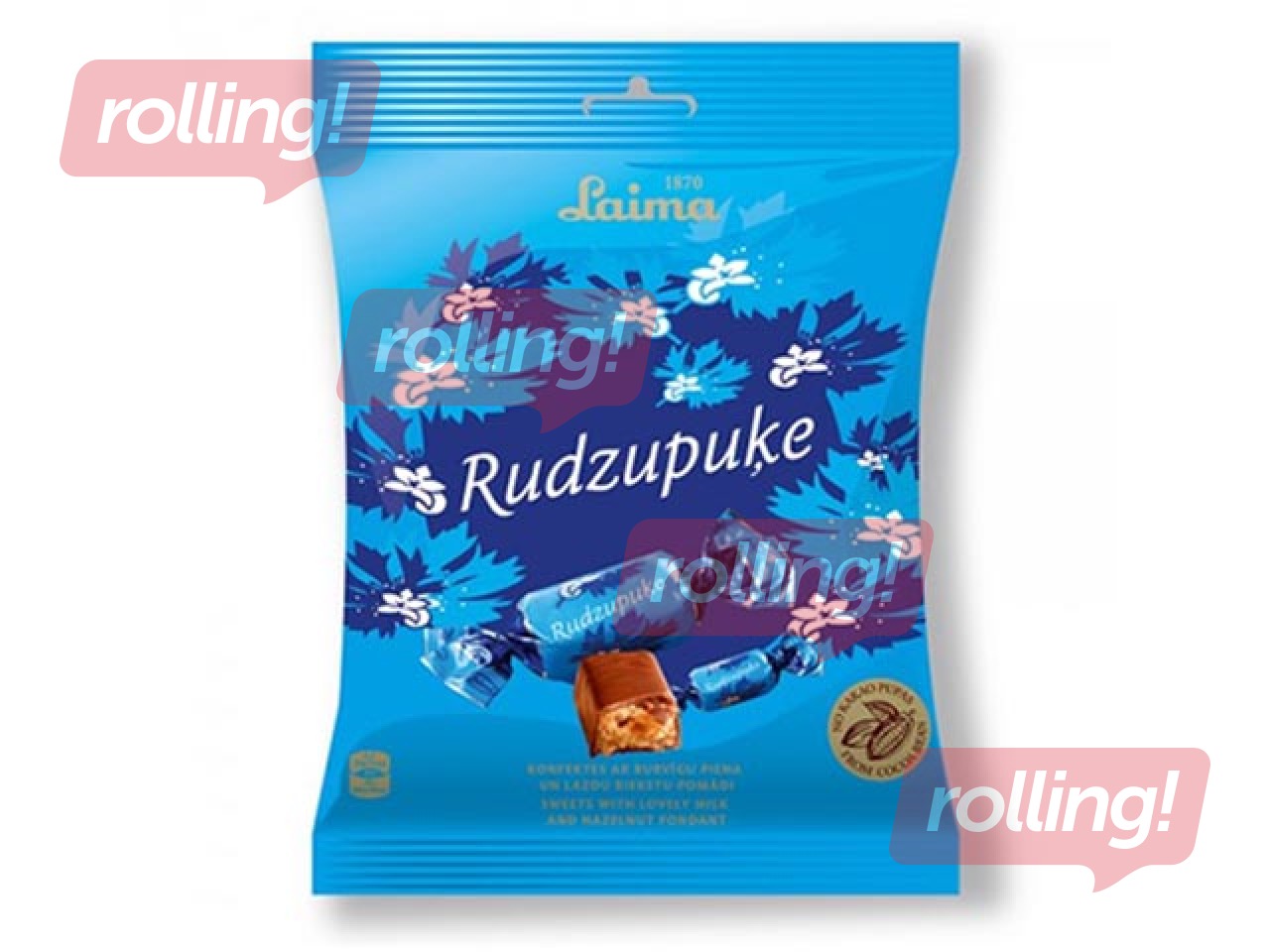 Konfektes Rudzupuķe, Laima, 160 g