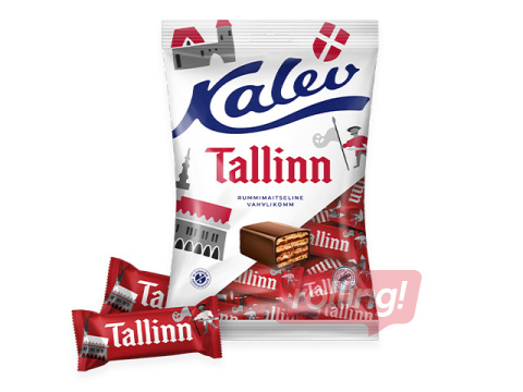 Vahvlikompvek Kalev, Tallinn rummimaitseline, 150g