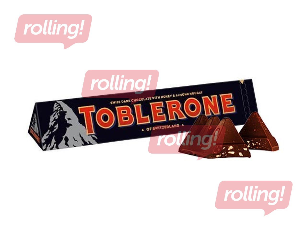 Toblerone tume šokolaad, 100g