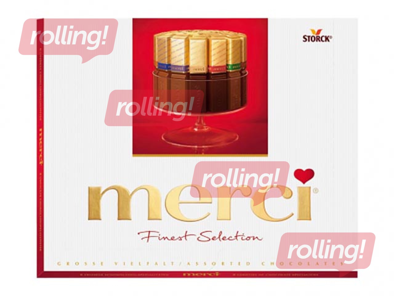 Chocolate selection Merci Finest Selection, 250g