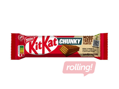 Šokolādes batoniņš Kit Kat Chunky, 40g