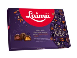 Konfektes Laima Rīgas Melnā Balzama konfekšu izlase 420g