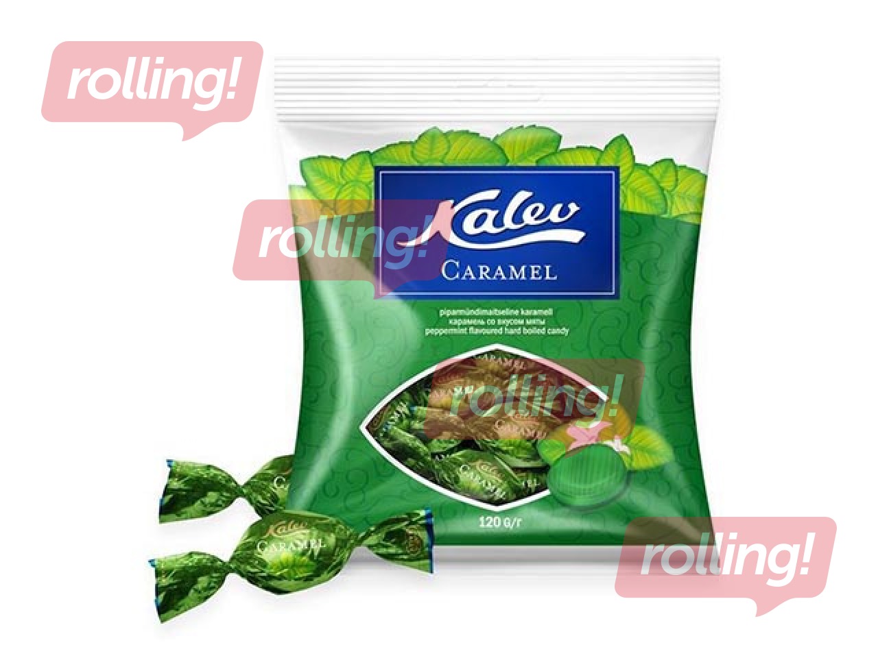 Karameles Kalev ar piparmētru garšu 120g