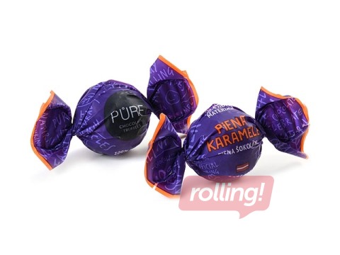 Pure Chocolate Truffle, milk chocolate with caramel filling, 1kg
