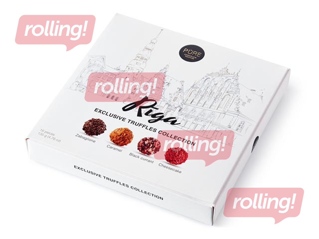 Pure Chocolate Exclusive Šokolaaditrühvlite valik 