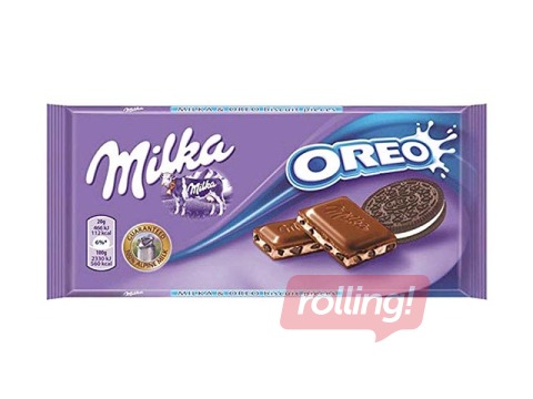 Шоколад Milka Oreo, 100г