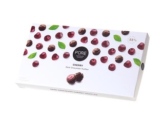 Pure Chocolate темный шоколад с вишневой кремовой начинкой, 110г