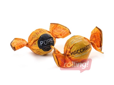 Pure Chocolate Tumeda šokolaadi trühvlid kohvimakjato kreemitäidisega, 1kg