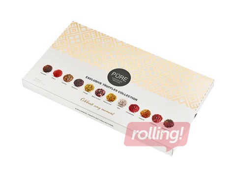 Šokolādes trifeļu kolekcija Pure Chocolate Latvju Raksti, 600g