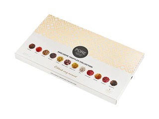 Šokolādes trifeļu kolekcija Pure Chocolate Latvju Raksti, 600g