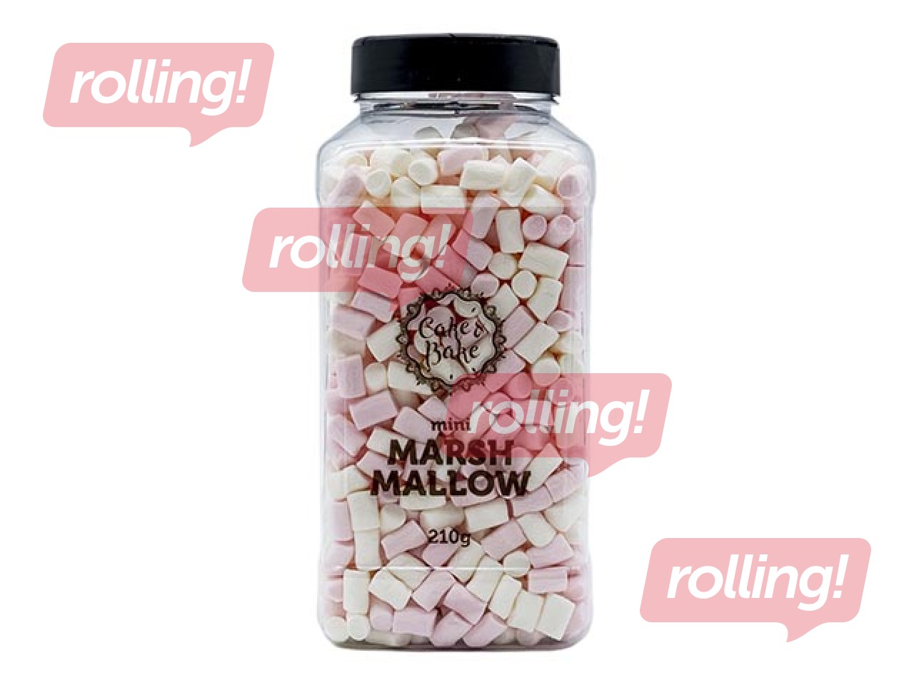 Marshmallow-vahukommid, 210g