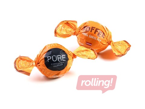 Piimašokolaadi trühvlid Pure Chocolate iirisekreemi täidisega, 1 kg