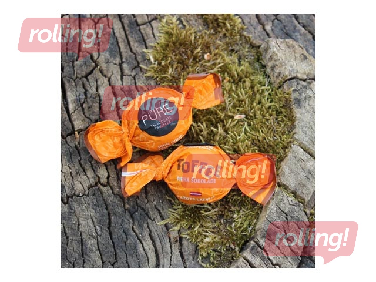 Piimašokolaadi trühvlid Pure Chocolate iirisekreemi täidisega, 1 kg