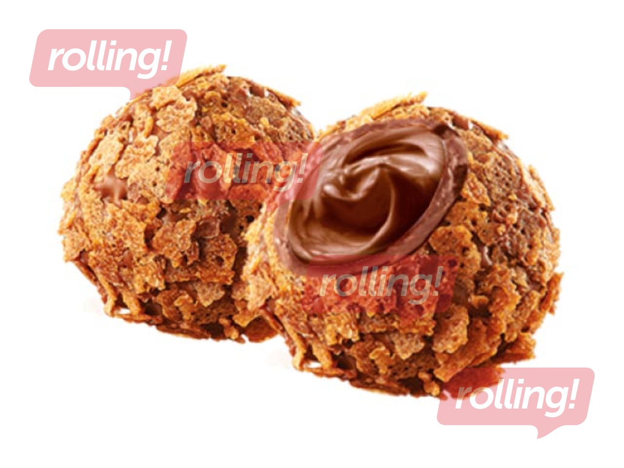 Трюфели из молочного шоколада Pure Chocolate с карамельно-кремовой начинкой и вафельным декором, 60