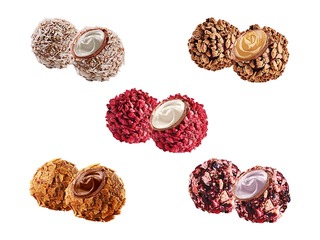 Piena šokolādes trifeles Pure Chocolate asorti, 600g