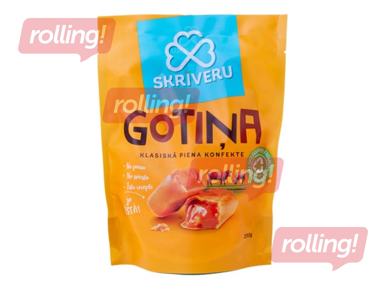 Gotiņa Skriveru klassikalised kommid 250 g