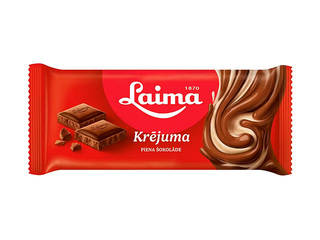 Chocolate milk Cream Laima, 90g