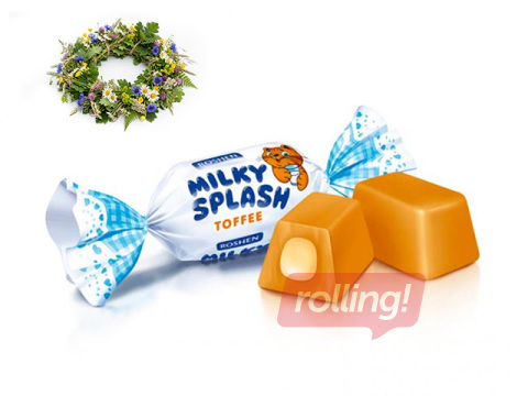 Iirise karamell Milky Splash, Roshen, 1 kg +Jaanipäeva kingitus!