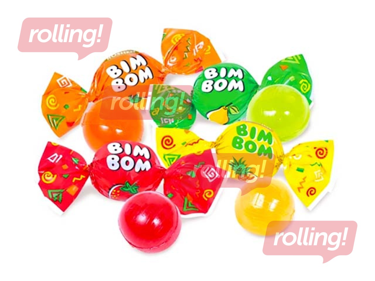 Caramel with filling Bim Bom, Roshen, 1kg