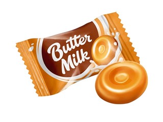 Карамельки Butter-Milk, Roshen, 1 кг