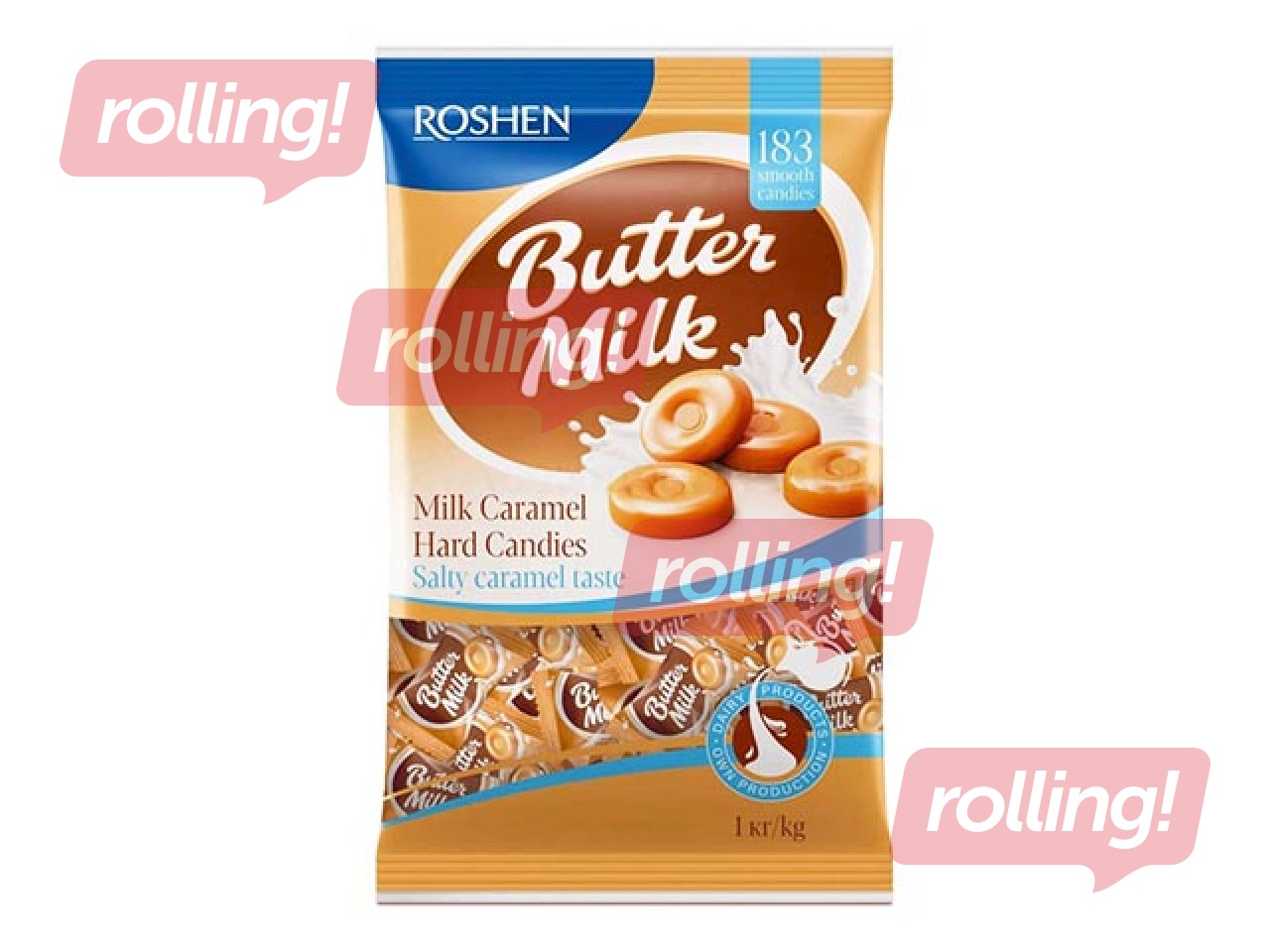Карамельки Butter-Milk, Roshen, 1 кг