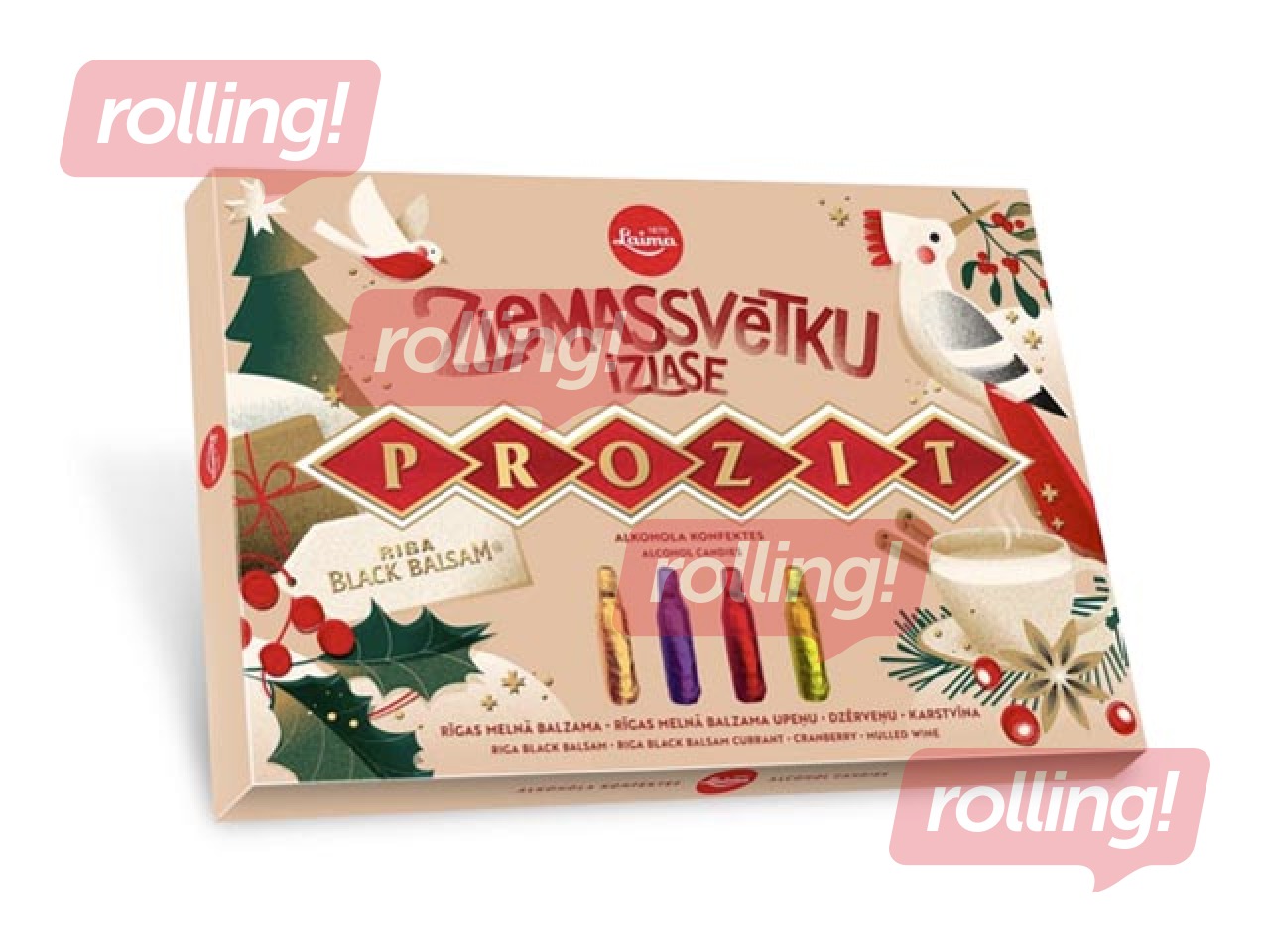 Kommiliköör Prozit jõuluvalik, Laima, 150g