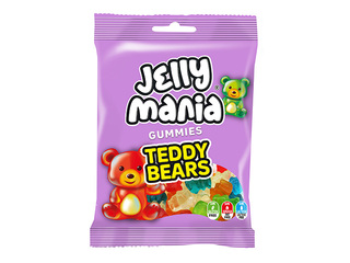 Tarretisekommid Jelly Mania, Teddy Bears, 100g