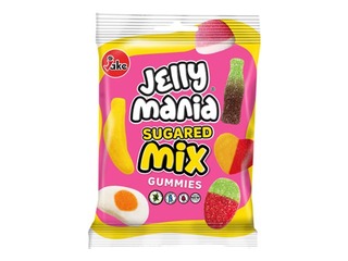 Tarretisekommid Jakes Sugared Mix, 100 g