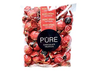 Pure Chocolate chocolate truffles with marzipan cream filling, 500g