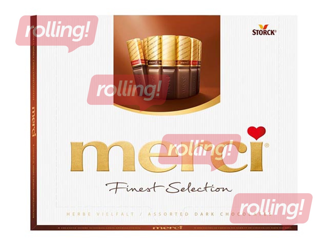 Valik piimašokolaadi Merci,  250 g