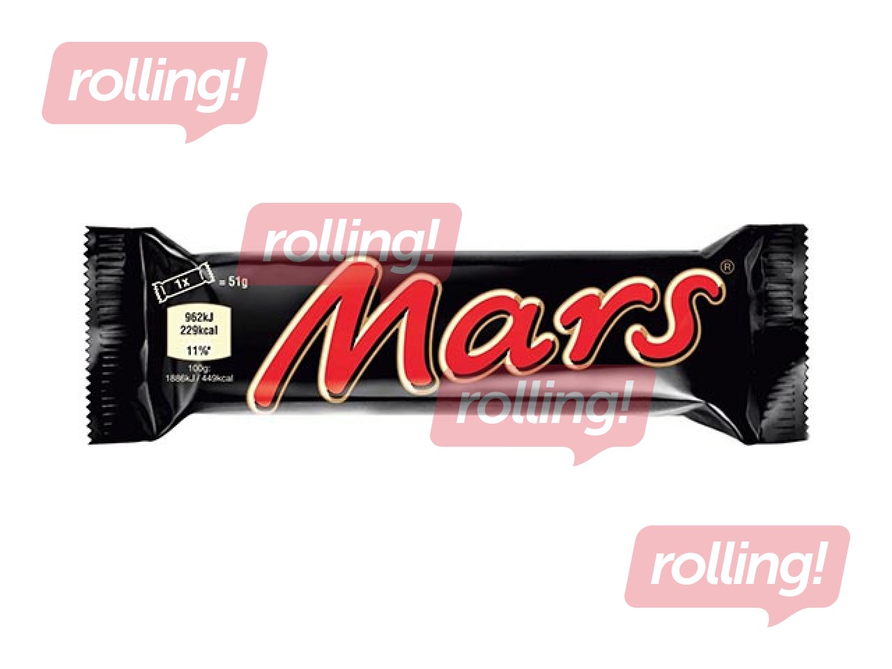 Šokolaad Mars, 51 g