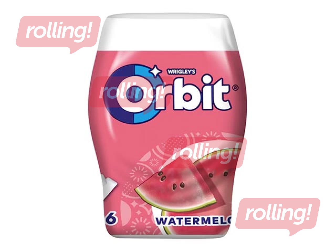 Košļājamā gumija Orbit Watermelon, 46gab