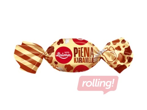 Milk Caramel Candies with filling Laima, 1kg