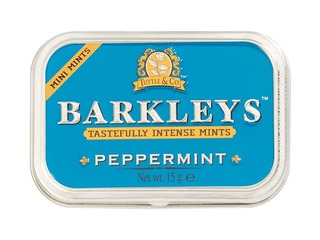 Dragees Barkleys, peppermint, 15g