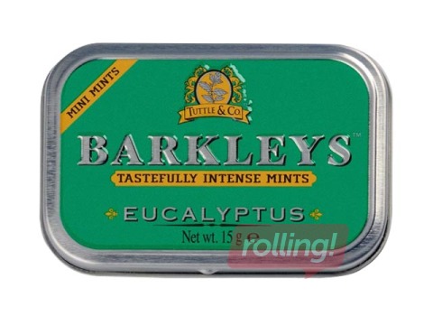 Dragees Barkleys, eucalyptus, 15g
