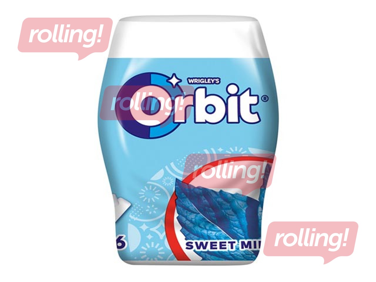 Жевательная резинка Orbit, Sweetmint, 46 шт.