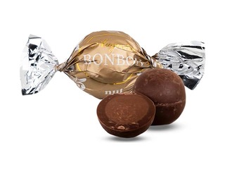 Piena šokolādes kofektes ar riekstiem 1kg