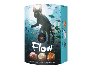 Milk chocolate truffle selection 