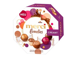 Ассорти шоколадных конфет Merci, Lovelies, Creamy, 185г