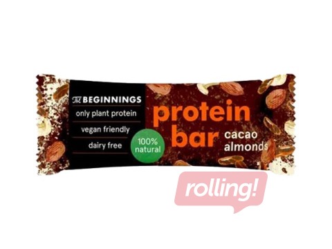 Протеиновый батончик The Beginnings, со вкусом какао, 40г