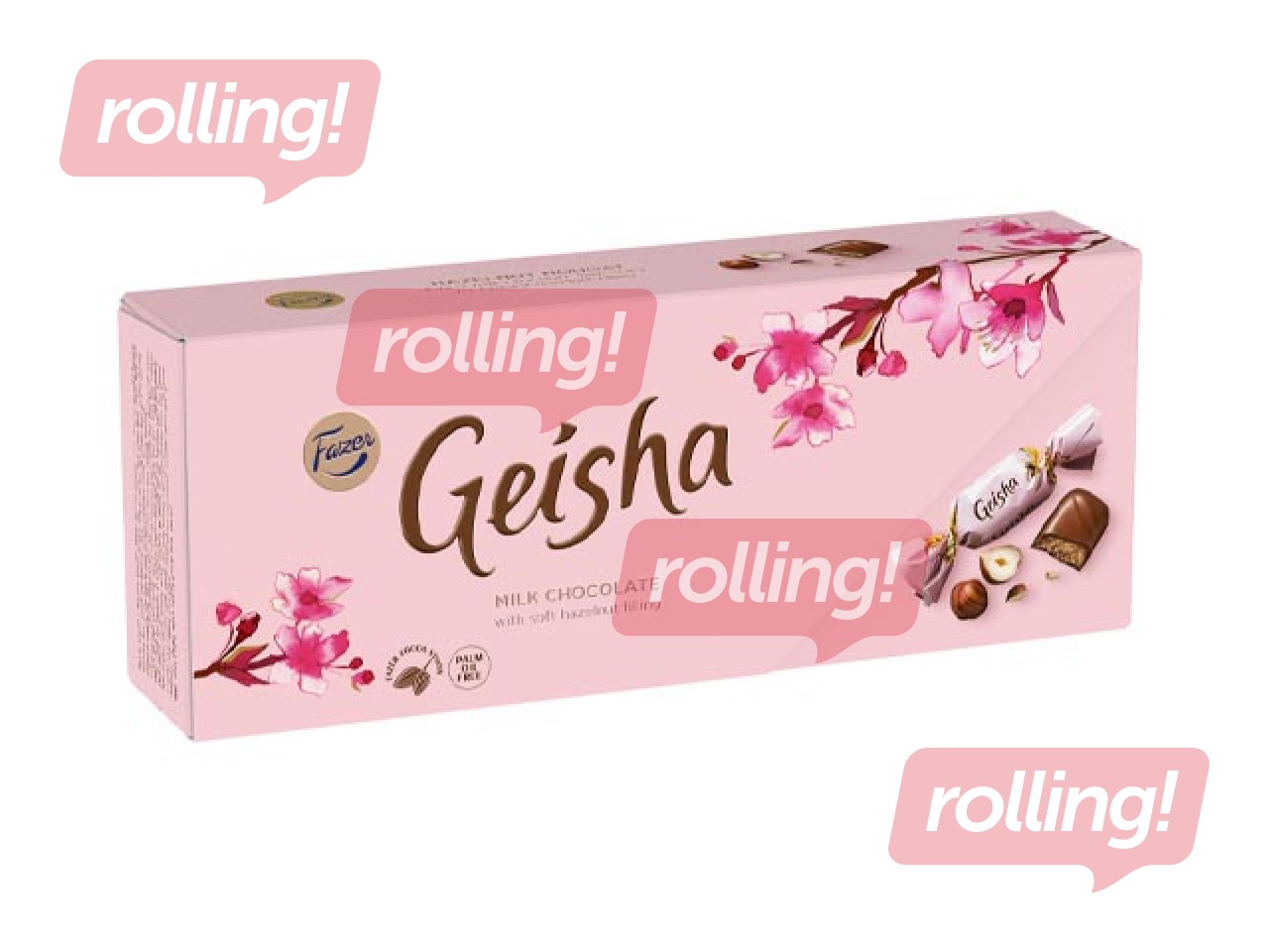 Piena šokolādes konfektes Geisha, 250g