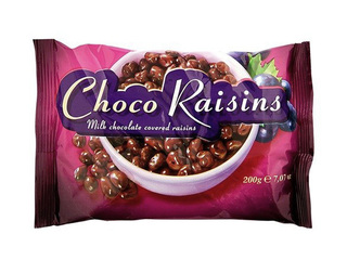 Raisins in chocolate BEDO, 200g