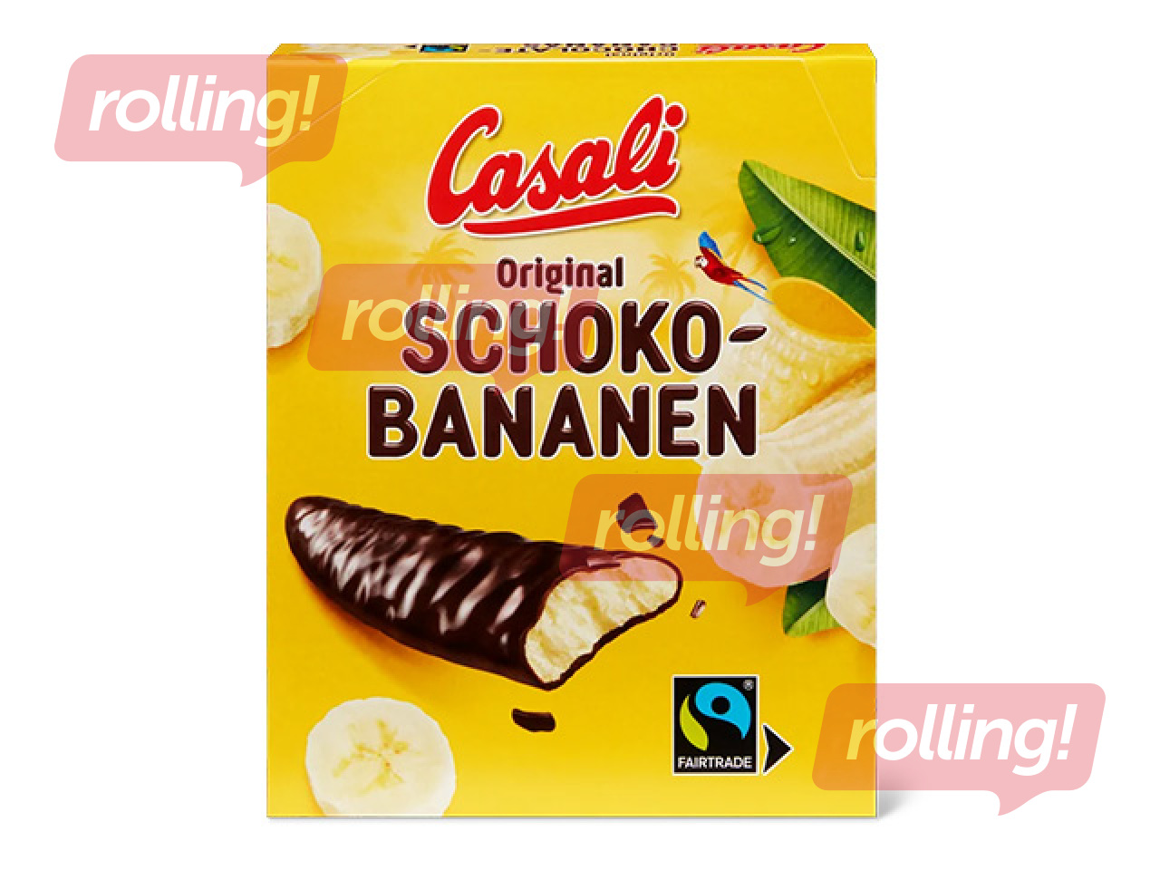 Suflē Casali ar banānu garšu šokolādē, 150g