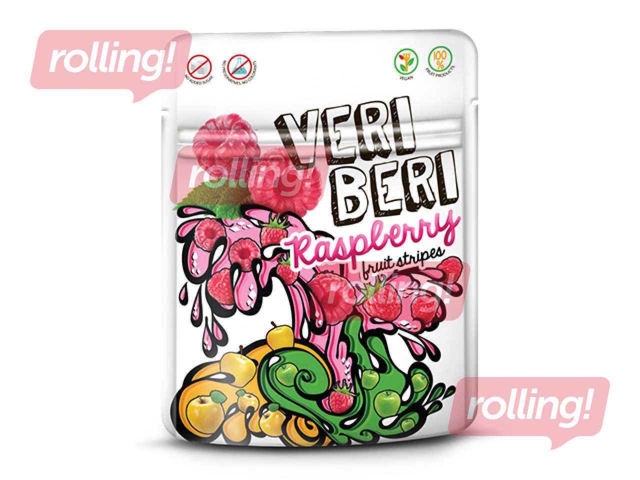 Kommid, Veri Beri, vaarikapulgad, 50g