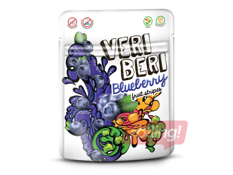 Candies, Veri Beri, blueberry strips, 50g
