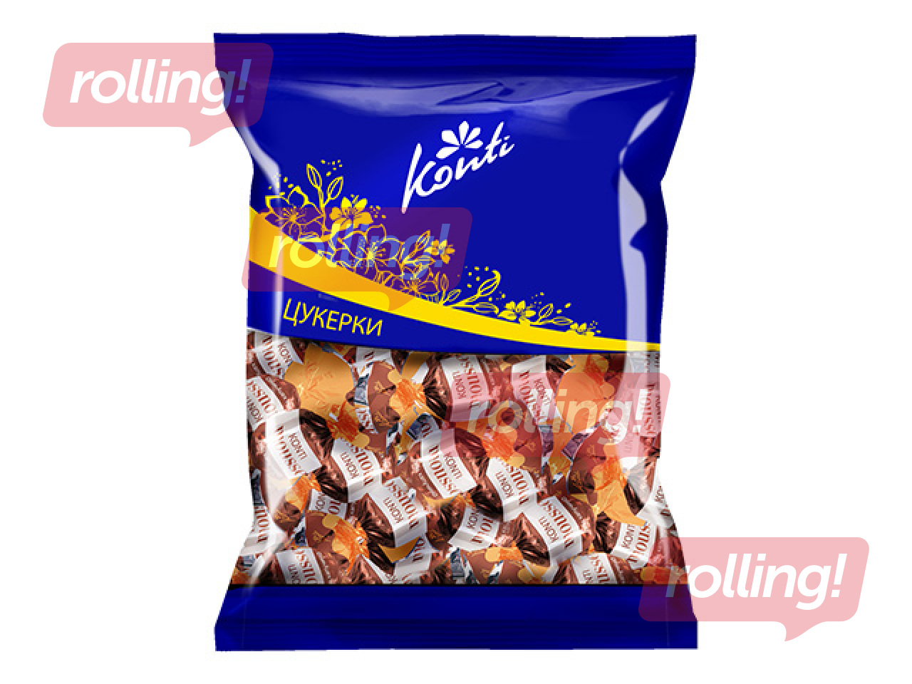 Konfektes Konti, ar kapučīno garšu, 500g
